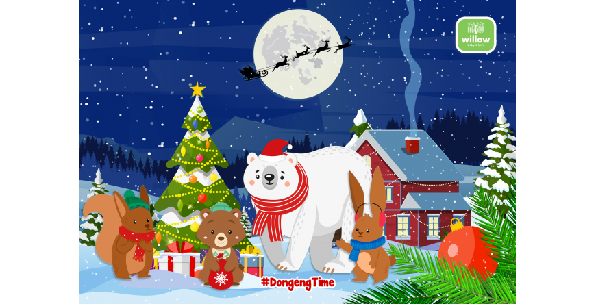 Dongeng Time: Malam Natal di Dunia Binatang